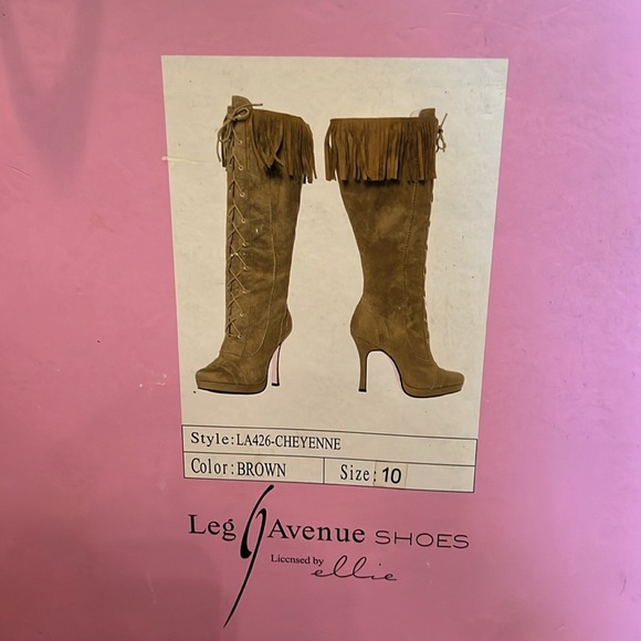 Leg Avenue Boots 10 NIB - Picture 8 of 10